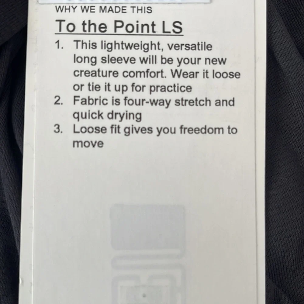 Lululemon To The Point LS - Picture 4 of 4